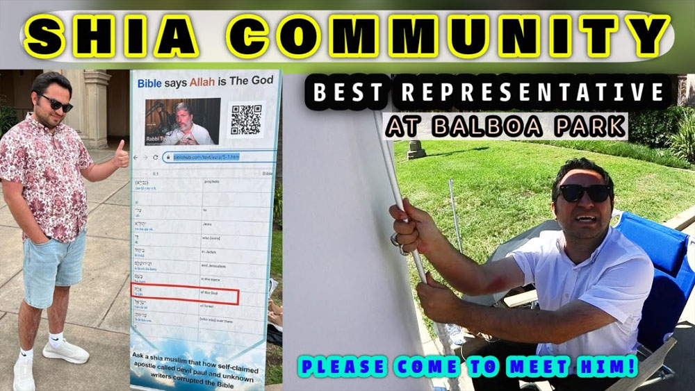 Balboa Park/Shia community Best representative at Balboa Park .